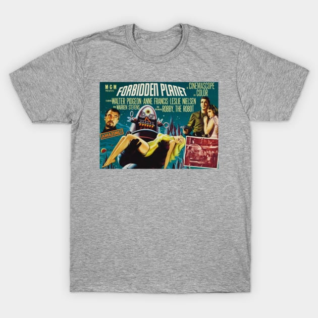 Forbidden Planet Poster #2 T-Shirt by MovieFunTime